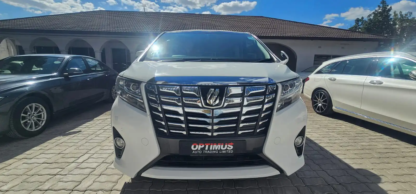 Zambia used car sale 2015 Toyota Alphard 1